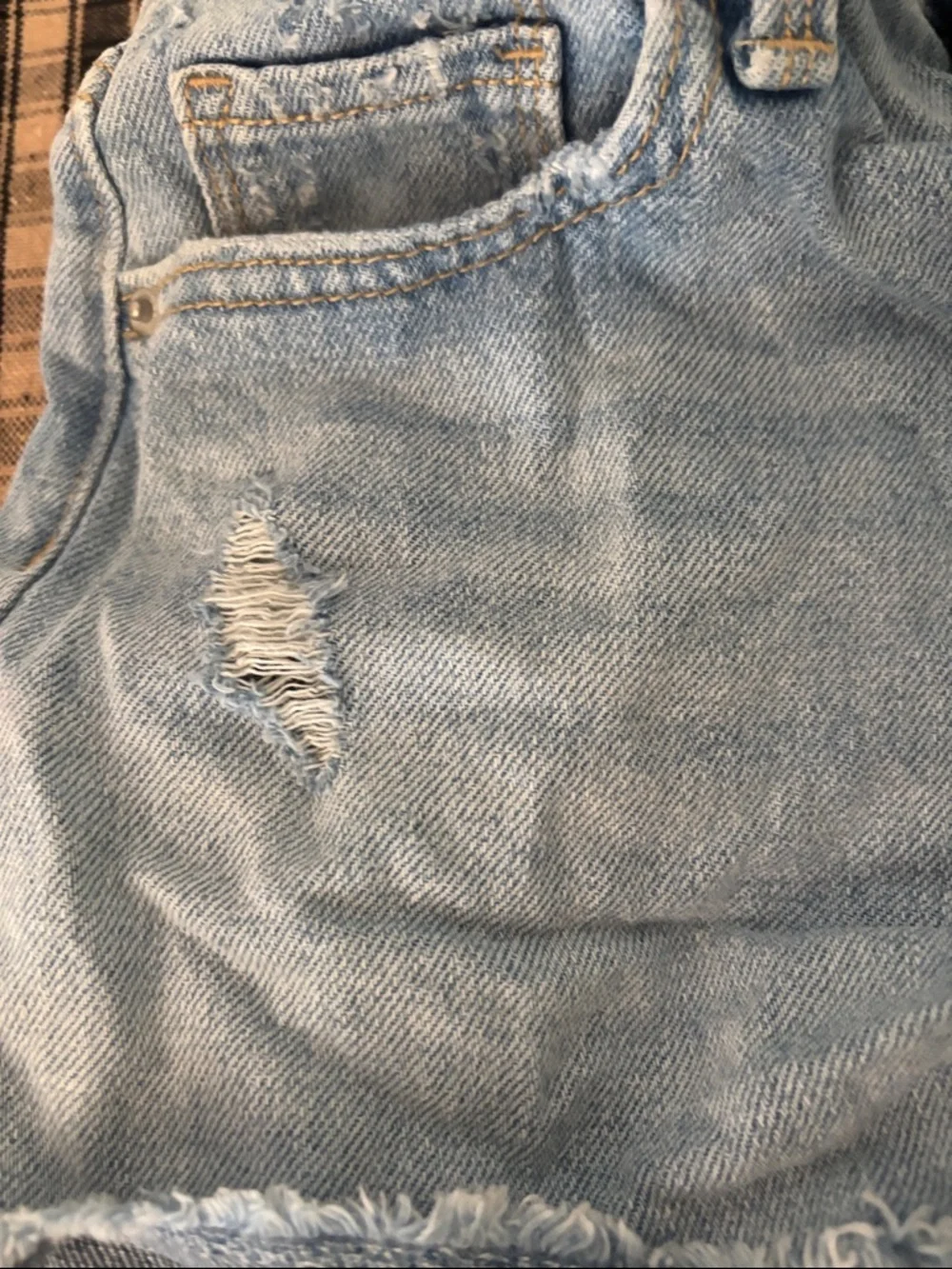 NWOT Old Navy Light Blue and Dark Blue Denim Shorts Duo